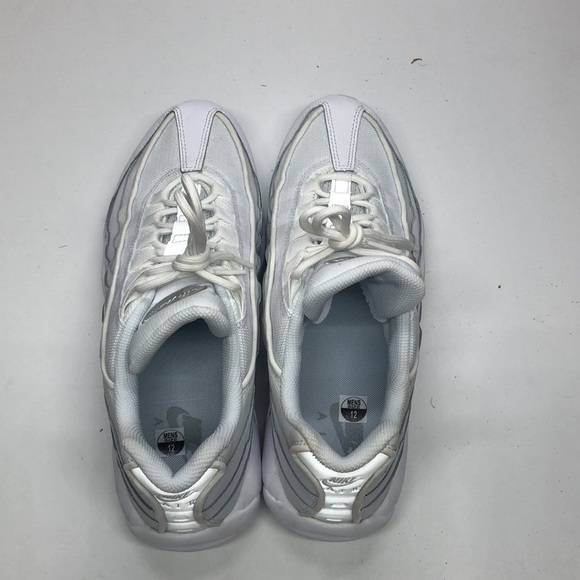 Mens Nike AirMax 95 Essential White CT1268-100 USED Size 12 - Picture 5 of 9